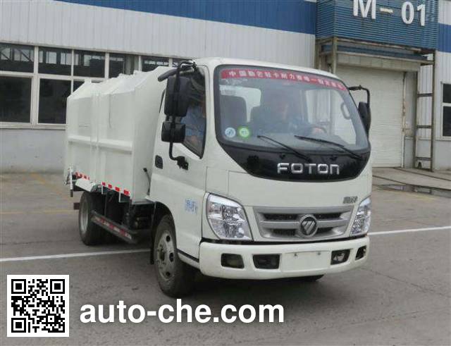 Герметичный мусоровоз для мусора в контейнерах Foton BJ5049XTY-AA