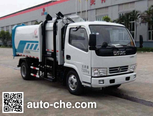 Мусоровоз с механизмом самопогрузки Dongfeng EQ5070ZZZ4