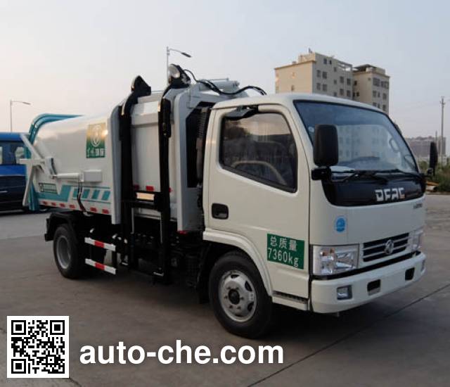 Мусоровоз с механизмом самопогрузки Dongfeng EQ5070ZZZS5