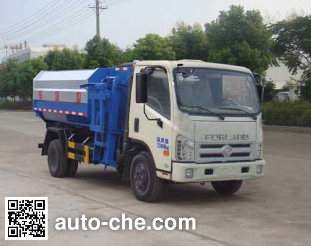 Мусоровоз с механизмом самопогрузки Hongyu (Hubei) HYS5071ZZZB